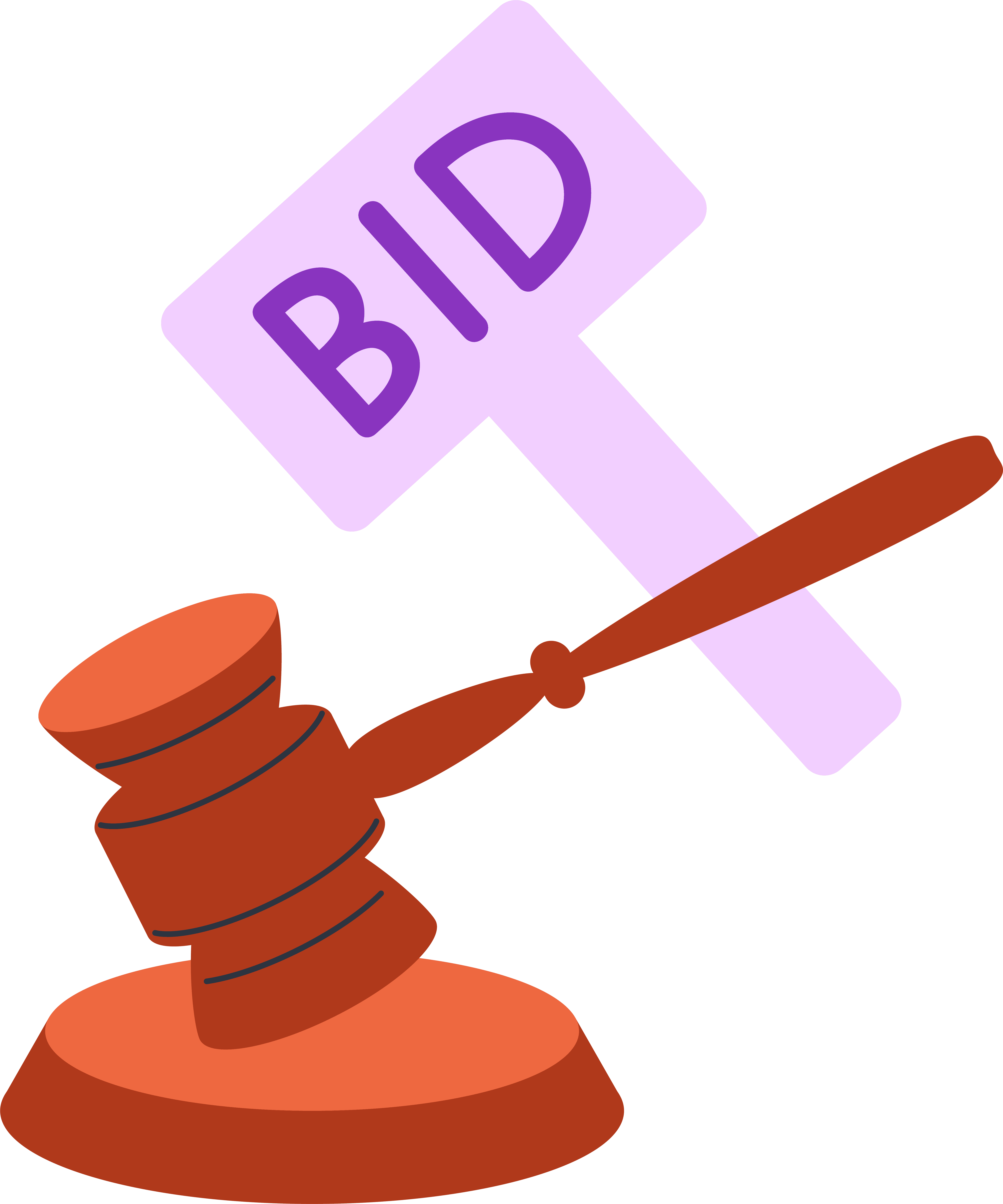Set bid increment for online charity auction